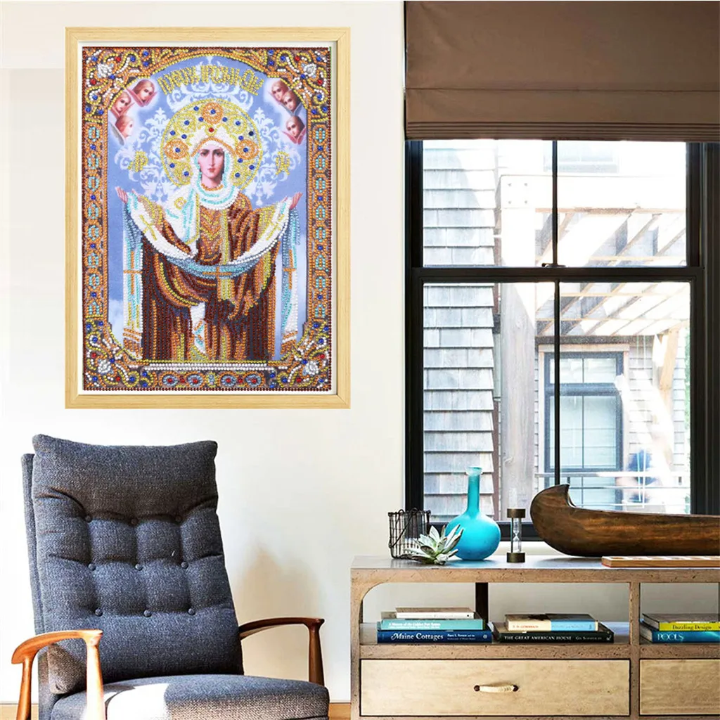 Специальный набор для творчества 5D цветочная композиция ваза цветов вышивка