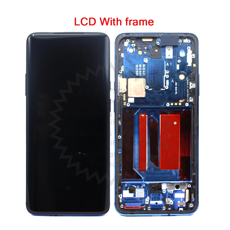 6,6" для OnePlus 7 Pro lcd AMOLED дисплей экран+ сенсорная панель дигитайзер с рамкой для OnePlus 7T Pro lcd