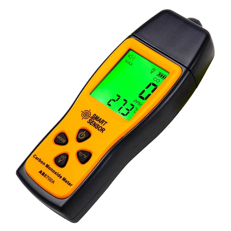 

Handheld Carbon Monoxide Meter, 80Db Light CO Leak Detector, Portable Handheld CO Detector, CO Gas Analyzer
