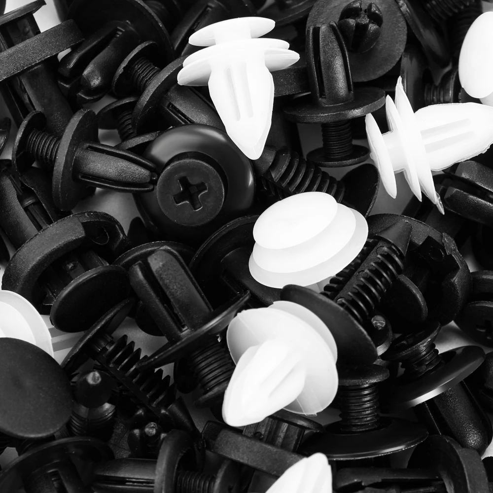 60pcs Auto Fastener Clip Mixed for BMW E46 E39 E90 E36 E60 E34 E30 F30 F10 X5 E53 X6 | Car Stickers