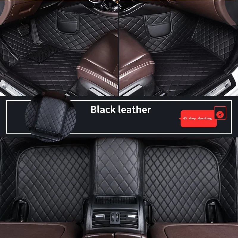 

Car floor mats for mitsubishi outlander 3 xl pajero 2 4 sport space star lancer x 10 l200 eclipse cross car floor mats