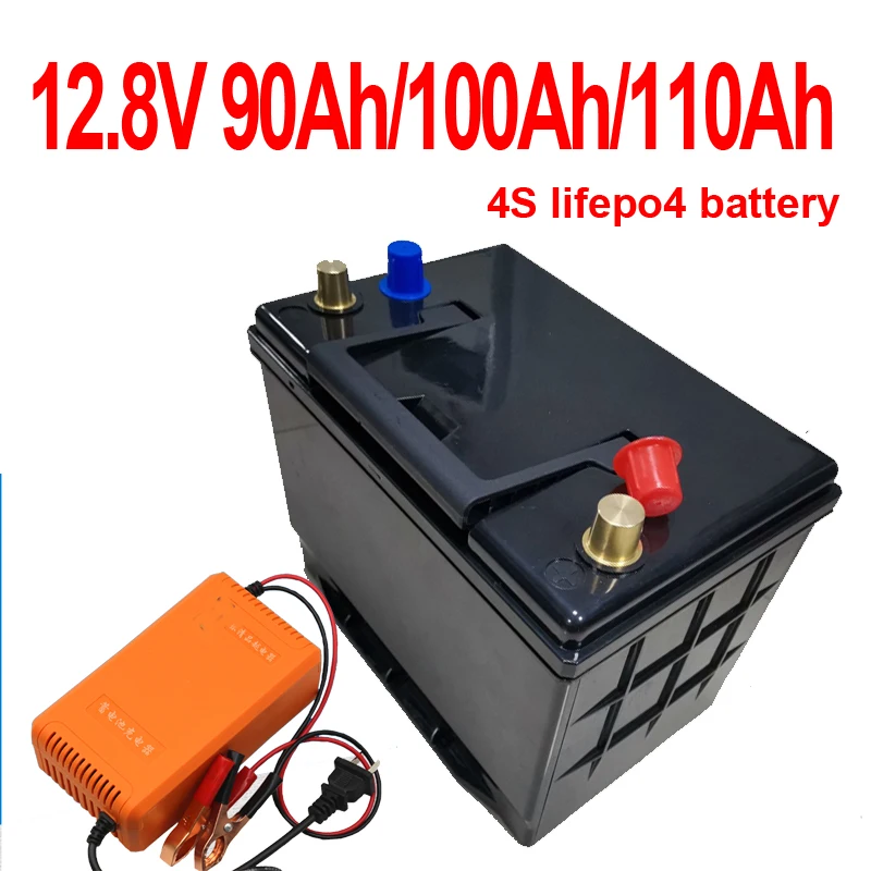 12V 100AH литий-железо-фосфатных аккумуляторов и литий 90Ah lifepo4 батарея 12 8 V 110Ah