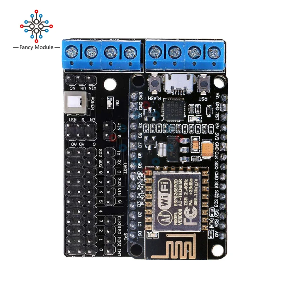 Набор для разработки diymore NodeMCU V2 L293N Щит двигателя ESP12E CP2102 ESP8266 самостоятельной