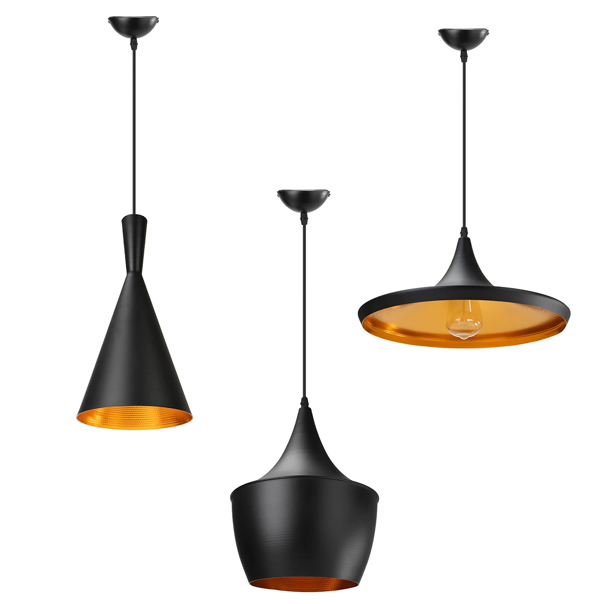 Винтажный Ретро светильник в форме рога 3 стиля подвесная Одиночная люстра