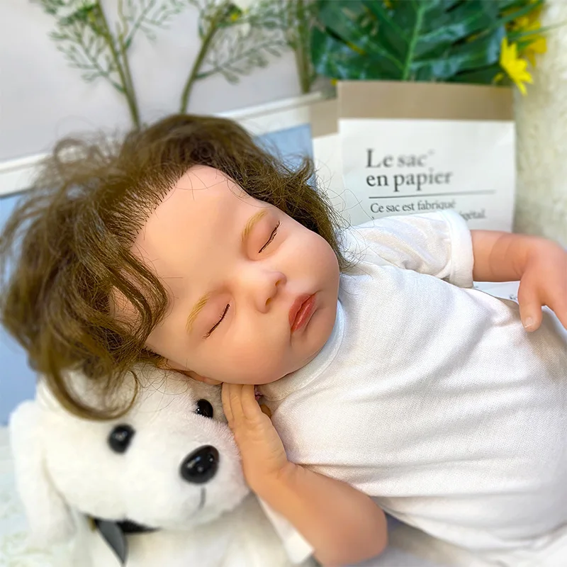 

Кукла реборн, Реалистичная детская игрушка с тканевым корпусом, подарок для детей, 14 дюймов