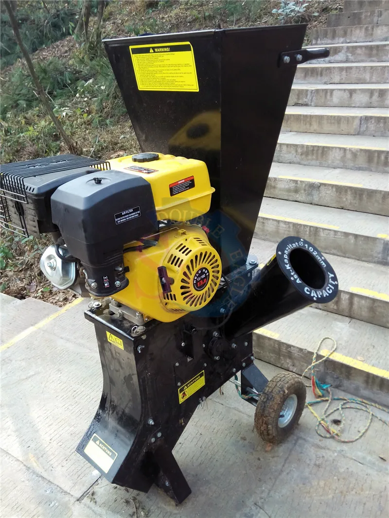 Оптовая цена 6 5 л. С. Бензиновый садовый измельчитель ветви дерева дробильная