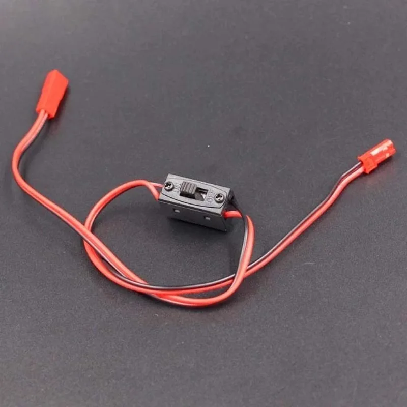 RC On/Off 1/10 1/8 запчасти JST Коннектор сервоприемник переключатель Nitro Power