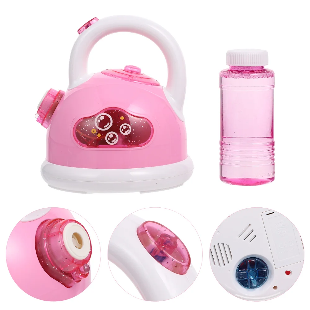 

1 Set Lovely Bubble Maker Kid Cartoon Bubble Machine Electric )