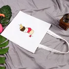 Дизайнерская женская сумка для мороженого, модель 2021 дюйма, женская сумка-шоппер с аниме, женская летняя сумка, шоппер, чемодан, сумки