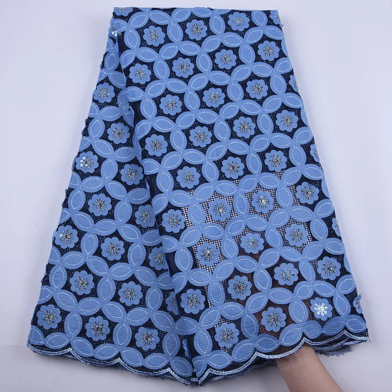 Французская кружевная ткань с белыми блестками изысканная вышивка африканская