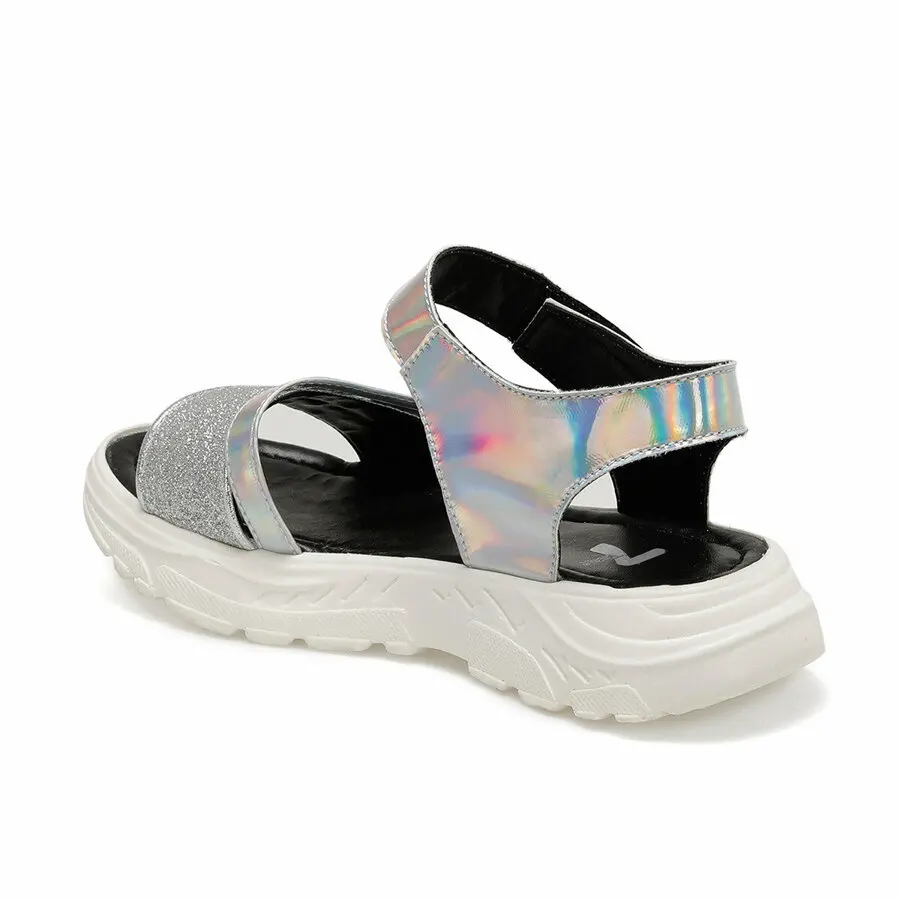 

Kids Sandals Seventeen Age Silver Girls Sandals