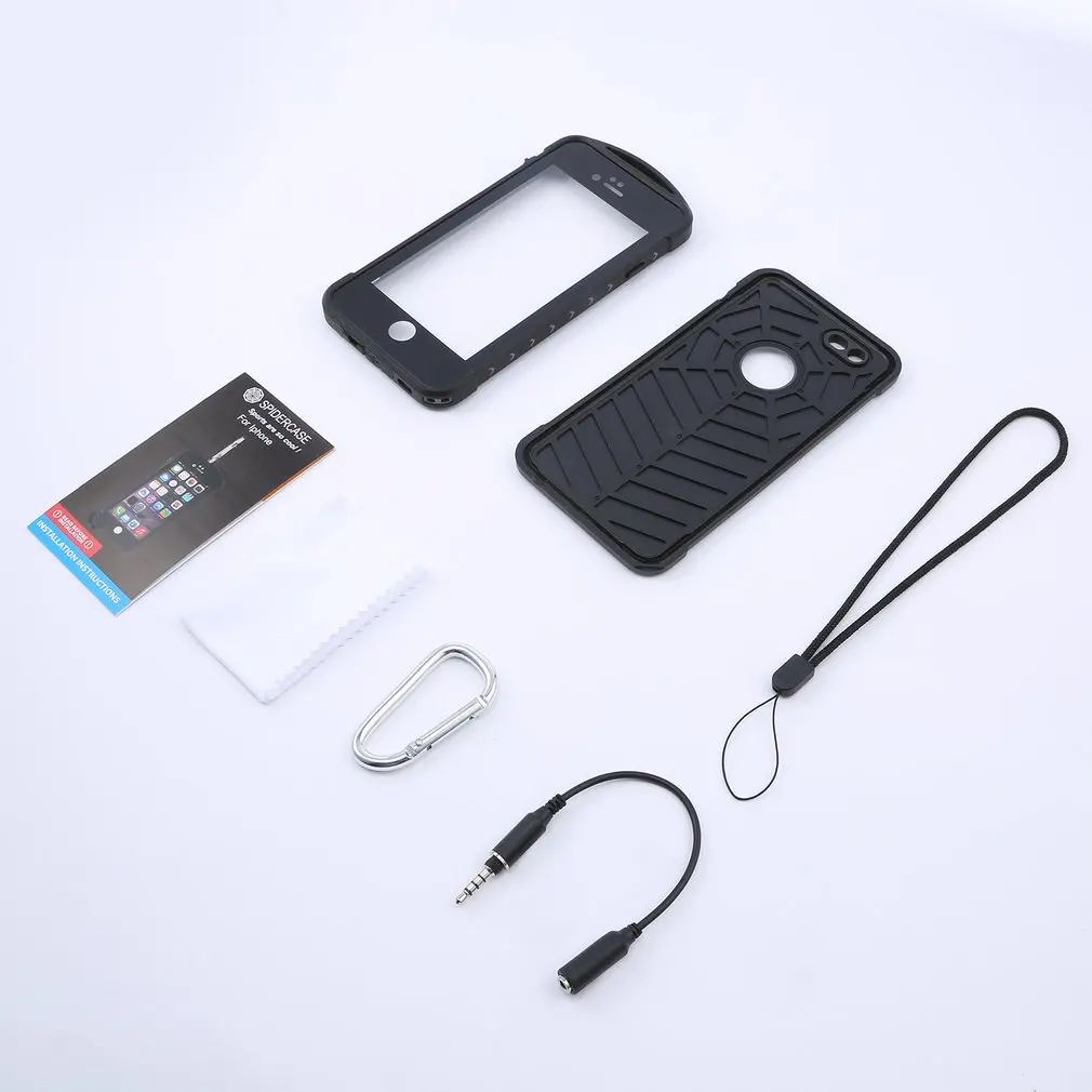 5 дюймов анти капля амортизирующий паук сетчатый узор легкий мобильный телефон защитный чехол Оболочка