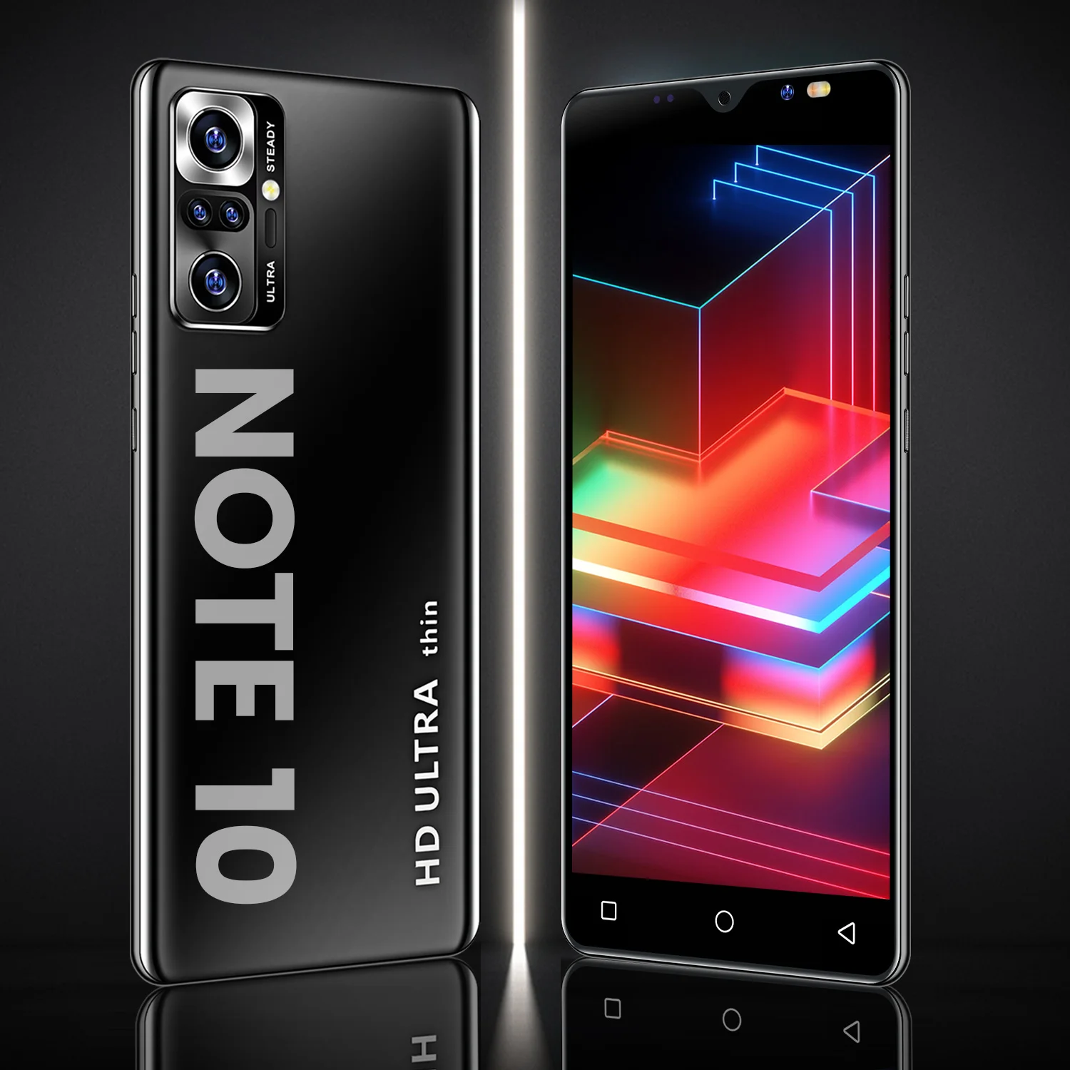 Смартфон Note10 4 + 64 ГБ экран 2021 дюйма камера 8 16 МП аккумулятор 5 0 мАч сеть 4G 3800 LTE Android