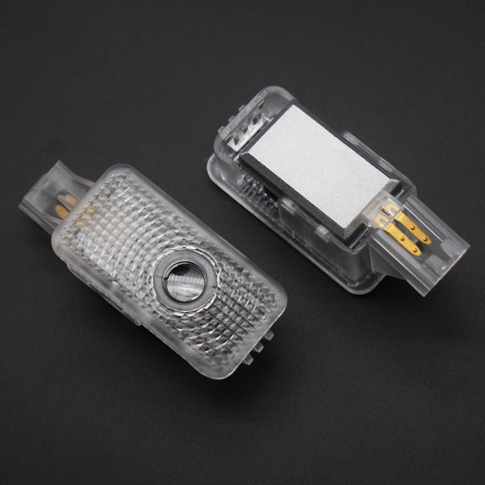 2X Автомобильный светодиодный светильник с Логотипом Двери лампа привидение для