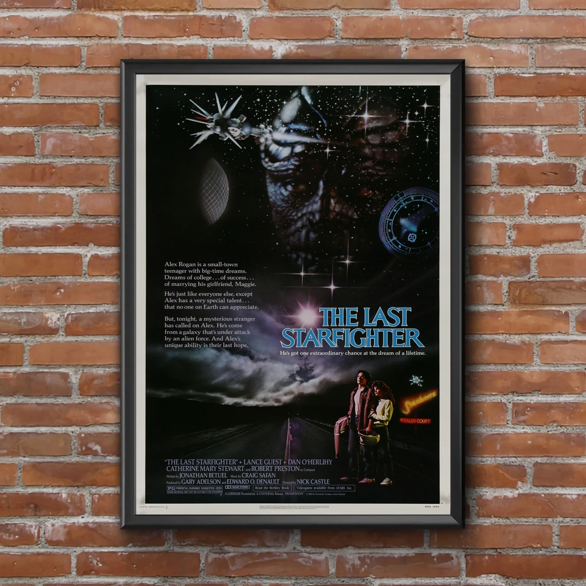 Фильм Последний Звездный истребитель-1984 плакат домашний декор классическое