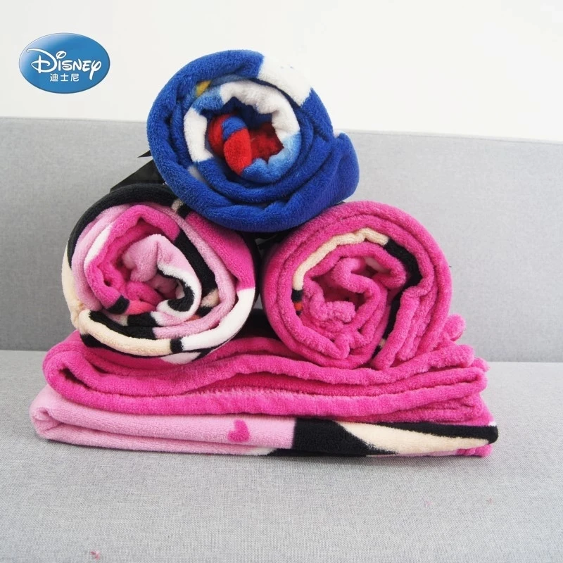 Скидка милый горошек Минни Маус с единорогом Манта Коралловое Флисовое одеяло