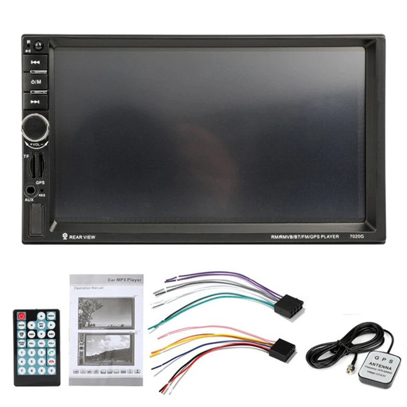 7020G gps навигация Автомагнитола 2Din Mp5 мультимедийный плеер стерео Зеркало Ссылка FM