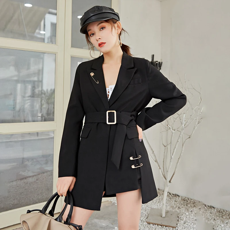 Женская футболка с длинным рукавом SONDR высоким воротом|Женские пиджаки| |