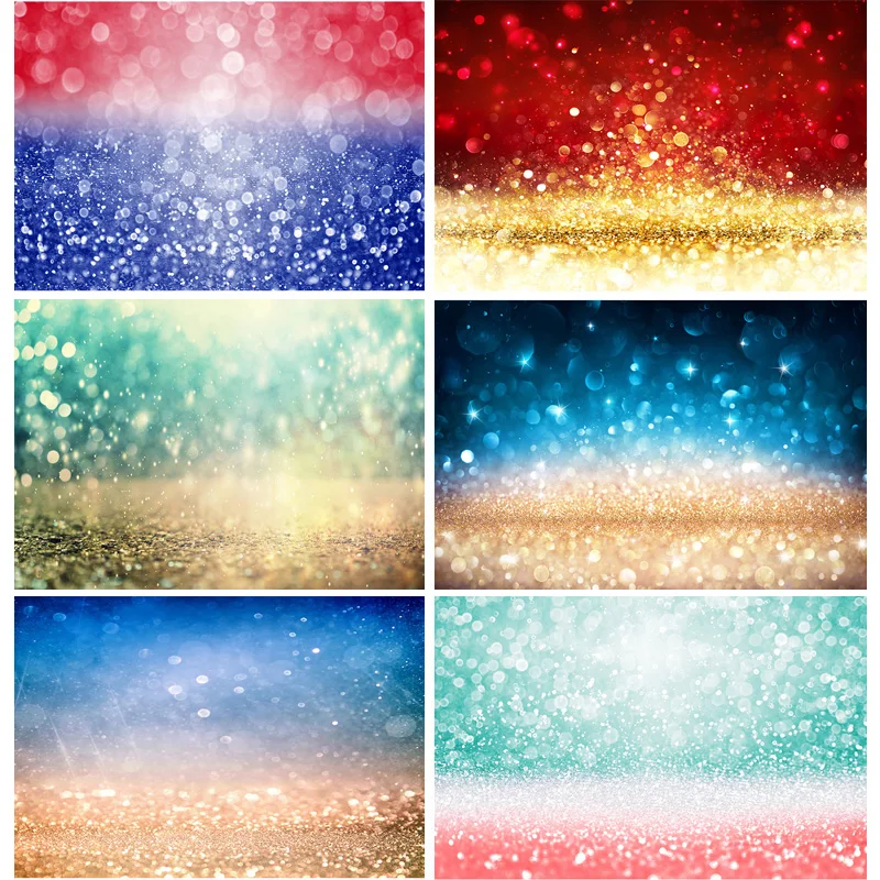 

Art Fabric Photography Backdrops Blur Light Spot Circular Facula,Abstract Background Glitter Theme Photo Studio Prop YXX-66