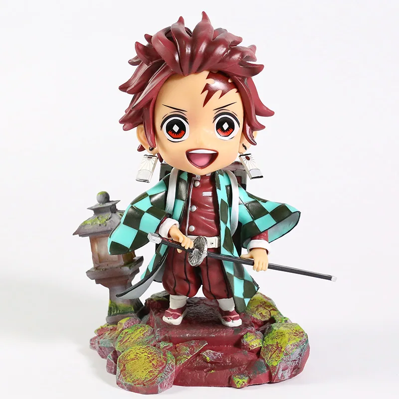

Demon Slayer Kamado Tanjirou Q Version Statue Collectible Figure Model Toy