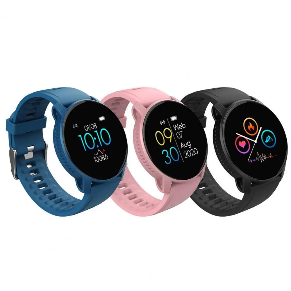

W9 Women Smart Watch Real-Time Weather Forecast Activity Tracker Heart Rate Monitor Sport Ladies Smart Watch Men For Android Ios