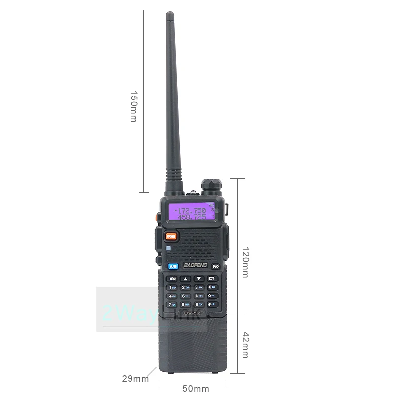 Обновленная рация 3800 мАч Baofeng UV-5R 8 Вт 10 км Uv5r для любительской радиосвязи |