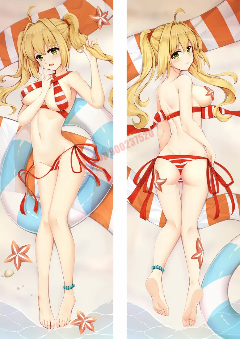 

Original fate-water on nero (1), sexy girl 3D double sided throw pillow / pillow case