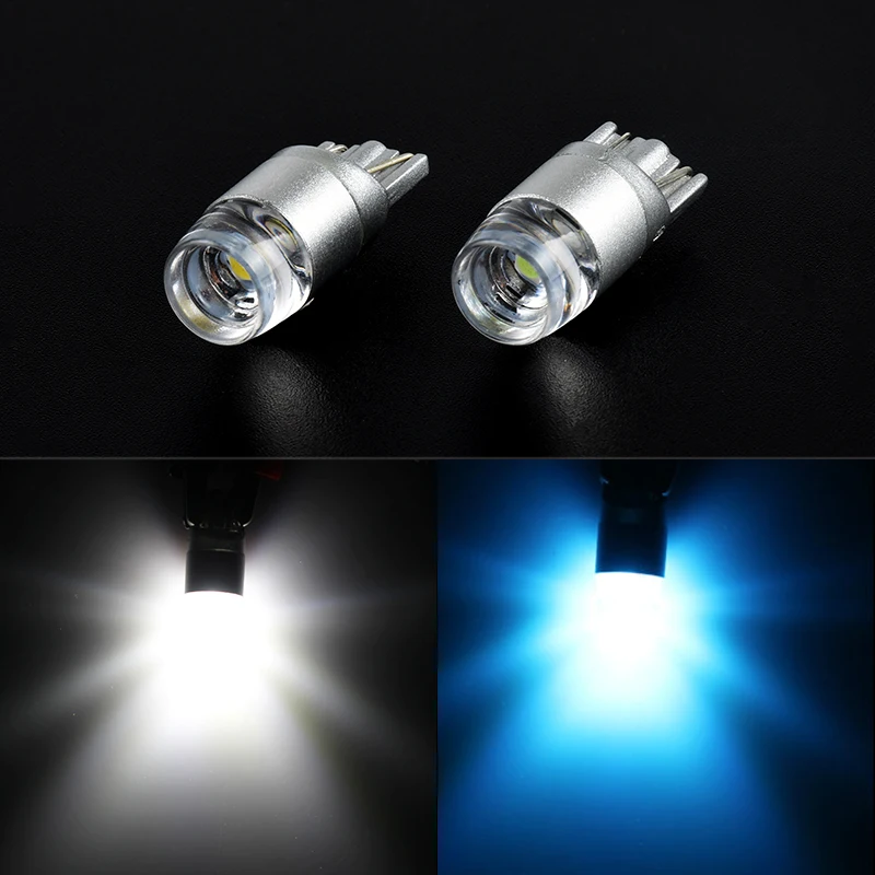 T10 W5W 168 194 Светодиодные лампы 3030 SMD Белый Ледяной синий Купол Номерного знака