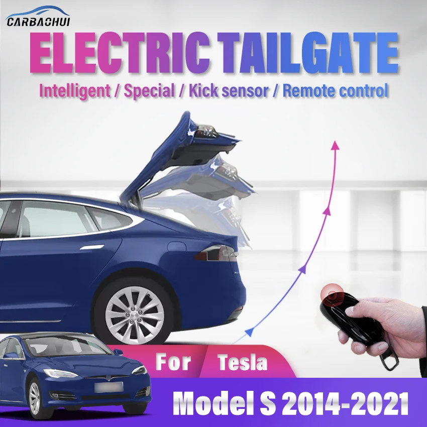 

Electric Front Tailgate Car Modified Automatic Lifting Power Operated Trunk Electric suction door For Tesla Model S 2014-2022