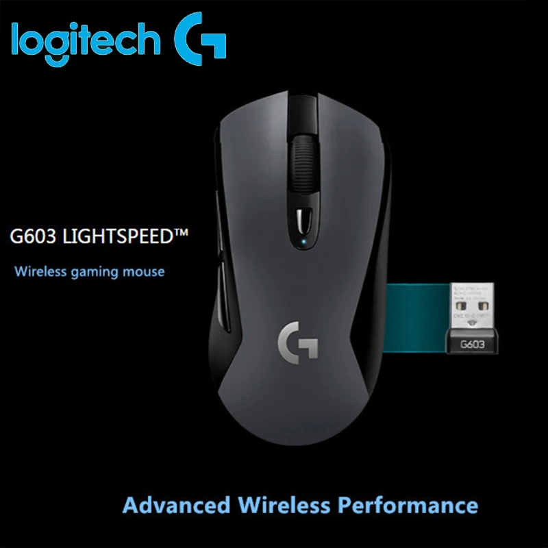 

Logitech Wireless Optical Gaming Mouse G603 Lightspeed 12000DPI For Gamer Bluetooth Mouse Dual Connectivity Office Player