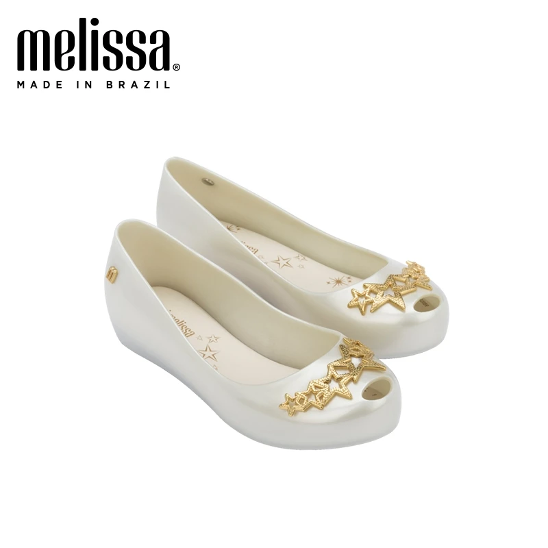 

2021 Children's Shoe New Summer Sandals Big Girl butterfly Jelly shoes Princess Mini Melissa Kids shoes Soft Beach Sandal