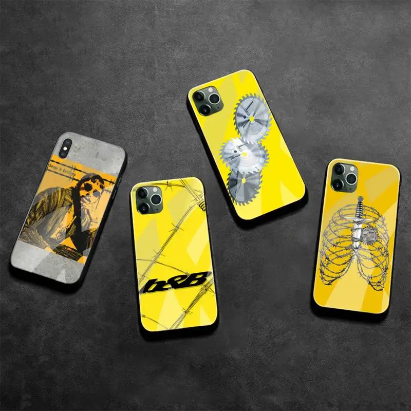 

Post Malone Beerbongs Phone Case Tempered Glass For iPhone 12 Pro Max Mini 11 Pro XR XS MAX 8 X 7 6S 6 Plus SE 2020 cover
