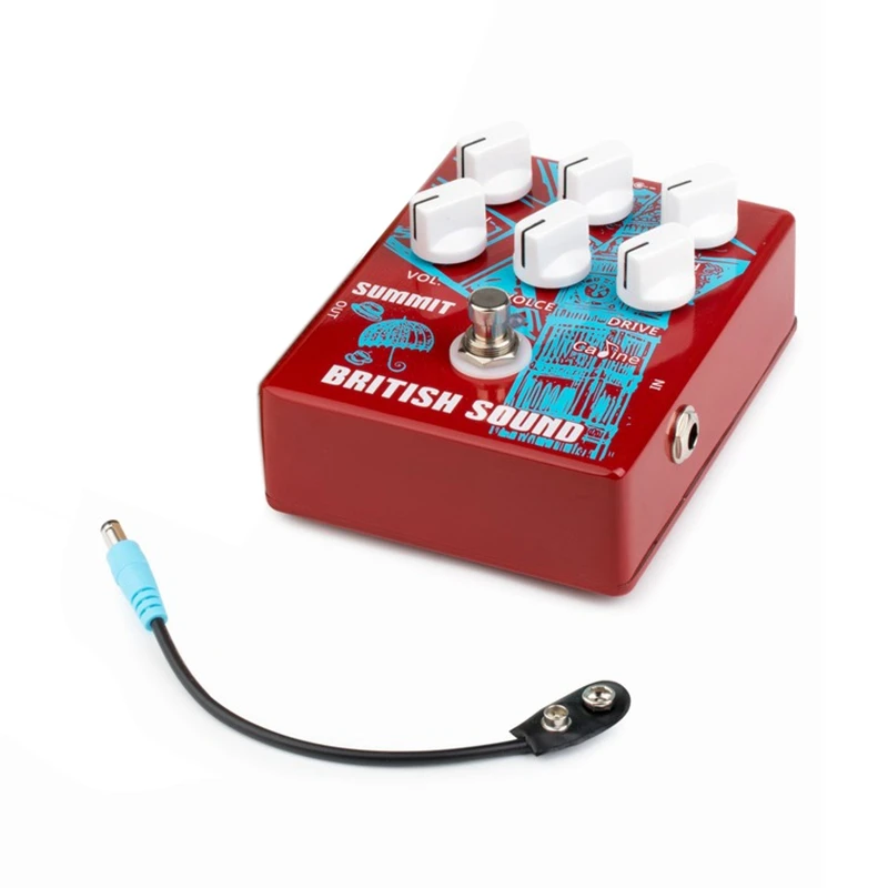 

CALINE CP-58 Baker Street Guitar Pedal British Sound Effect Pedal Guitar Accessories Pedal 9V Guitar Part True Bypass Design