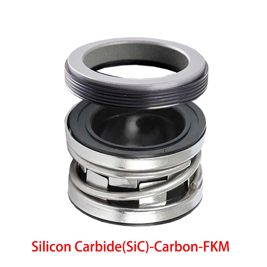 

210/2100-53/55 210/2100-60/65 Silicon Carbide-Carbon-FKM Water Pump Single Coil Spring End Face Bellows Shaft Mechanical Seal
