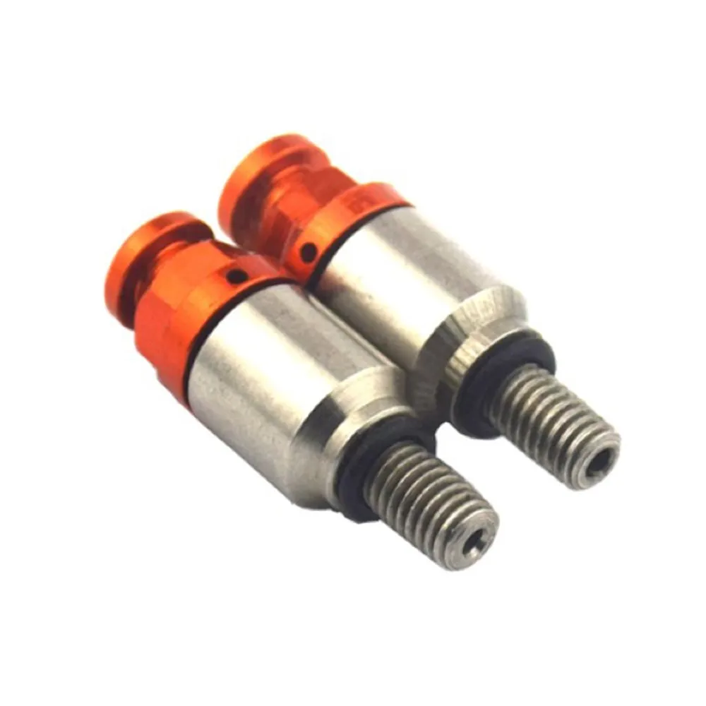 

2pcs Bleeder Valve Motorcycle M5x0.8 Shock Absorber Modified Bleed Valve Screw for Motorbike Offroad Vehicle Accessory