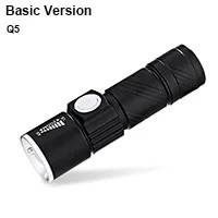 USB Q5 светодиодный светильник фонарь перезаряжаемый встроенный аккумулятор тактический мини 4 режима зум водонепроницаемый светильник s светильник фонарь