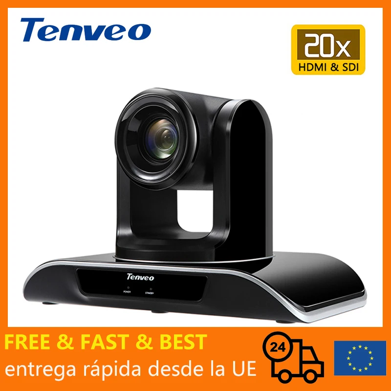 Система видеоконференций [EU Stock] VHD203U 1080p60fps PTZ HDMI камера 20X Zoom SDI выход для больших