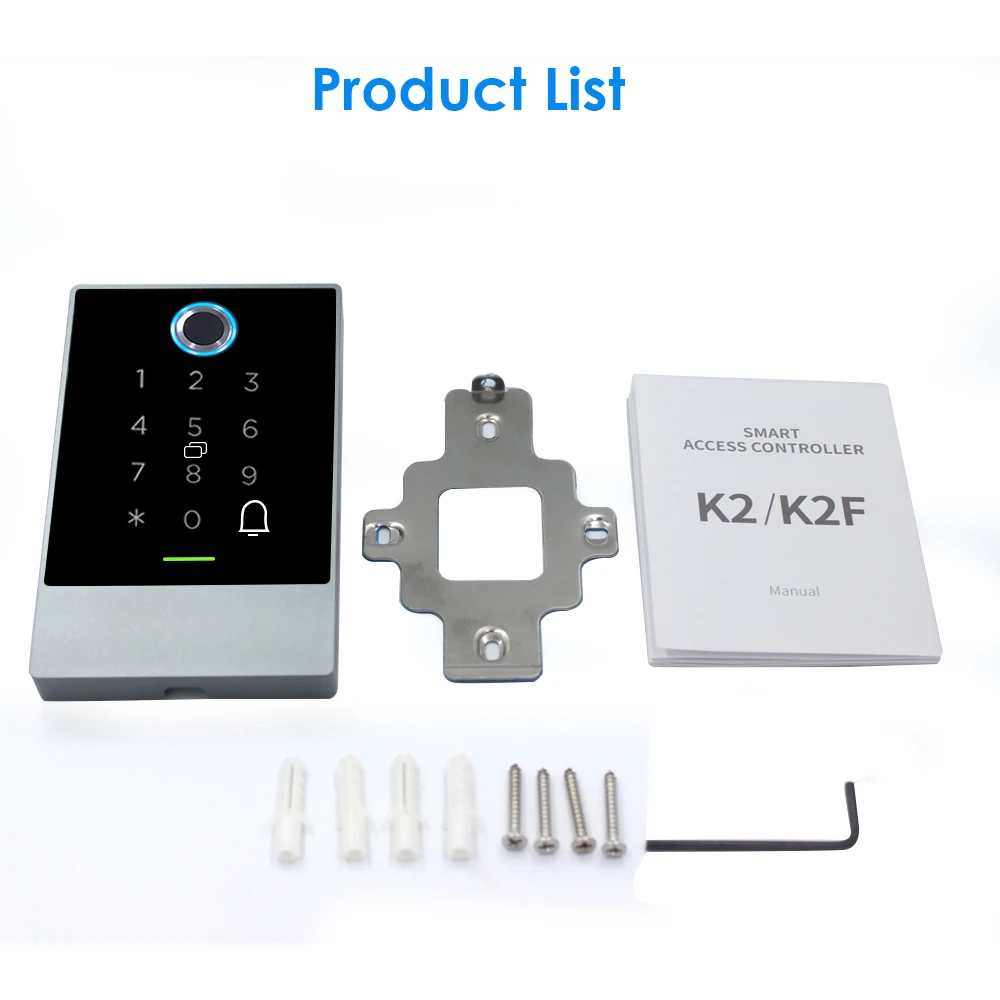 

Waterproof 13.56MHZ Access Control Reader Fingerprint Door Lock App Digital Bluetooth Lock Long Range Fingerprint Card Reader