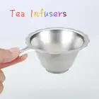 1 шт. двухслойный сетчатый фильтр для сита из нержавеющей стали, прочная посуда для чая, кружевной чайный слив, полезный инструмент для заварки чая