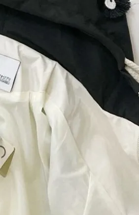 

223866 women loose hoodie lovely EYE JACKET Draw String sweatershirt zip coat fashion classic luxury brand designer unisex L1