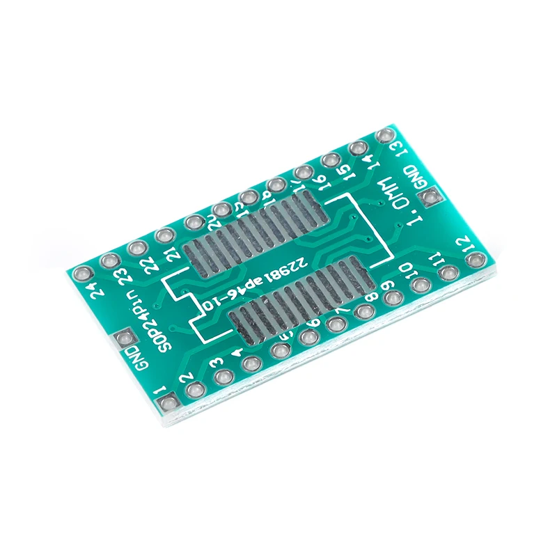 10/5 шт. SOIC24 TSSOP24 SSOP24 SO24 SOP24 поворотный DIP24 IC адаптер гнездо/плата адаптера PCB