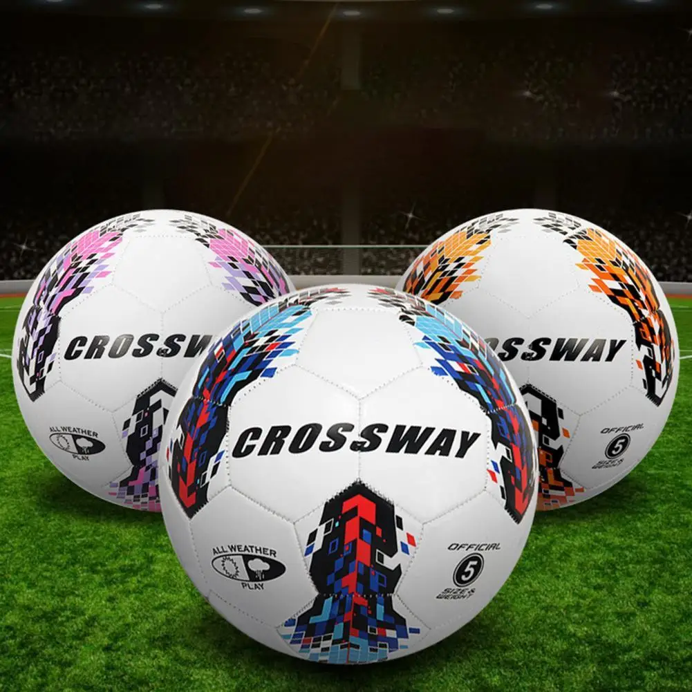 

Wear-Resistant PVC Regular Competition Soccer Ball Sports Equipment
