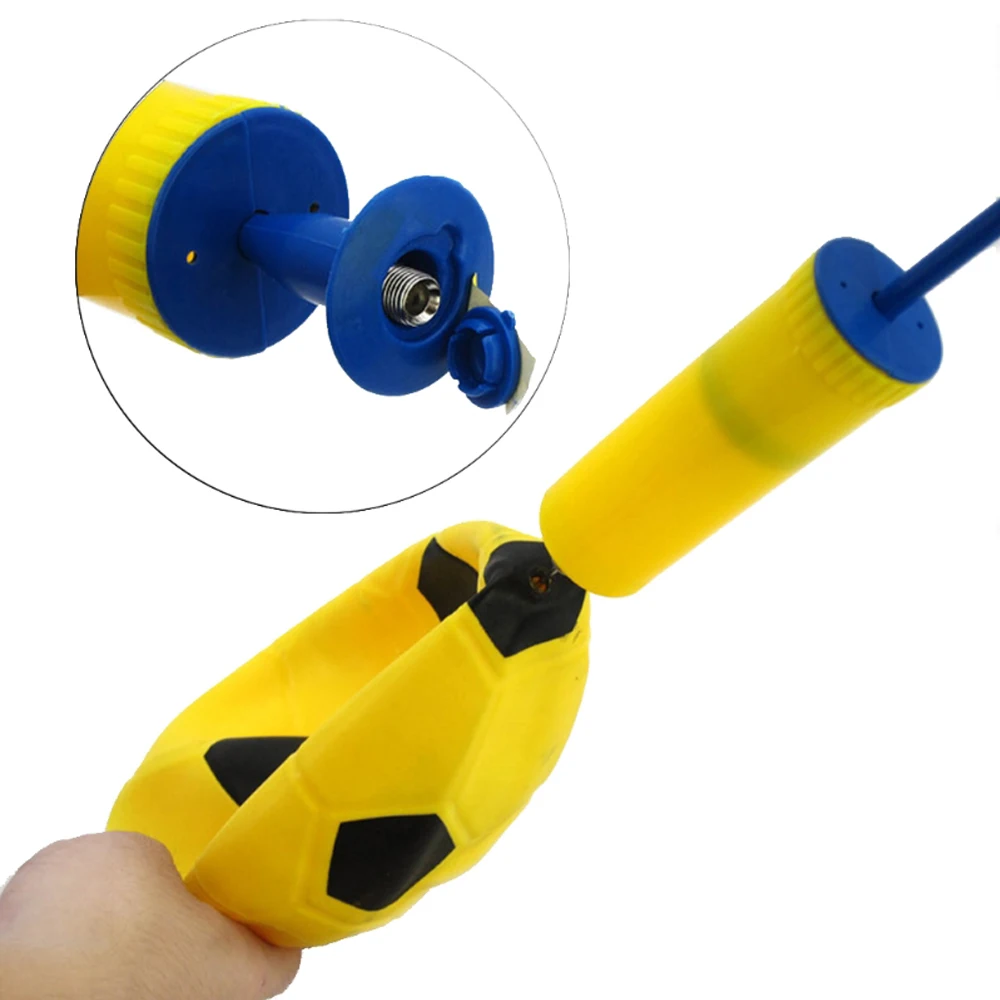 Soccer kick ball toys Children Portable Inflatable Football Set Toy Kid Funny training Game free shipping | Спорт и развлечения