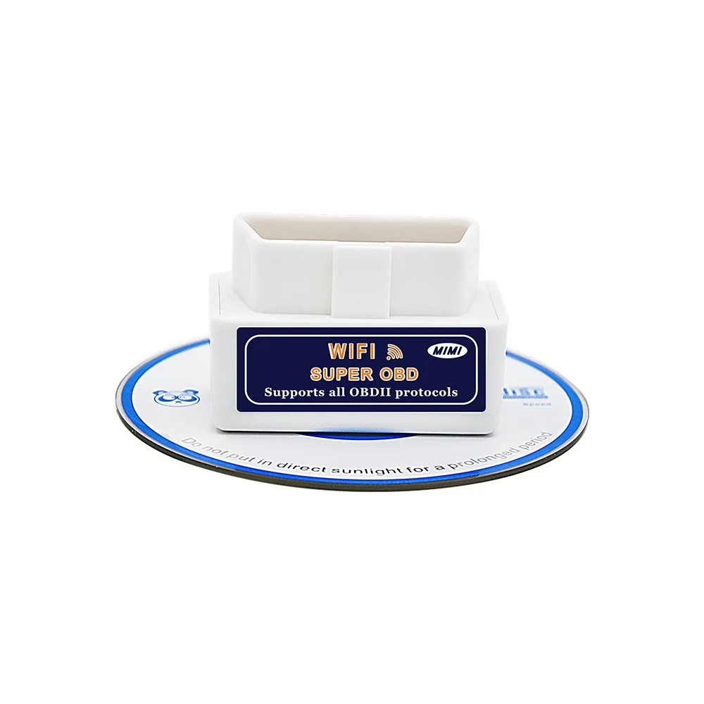 Высокое качество ELM 327 WIFI V1.5 OBDII/OBD2 Авто сканер инструмент Поддержка Android и IOS