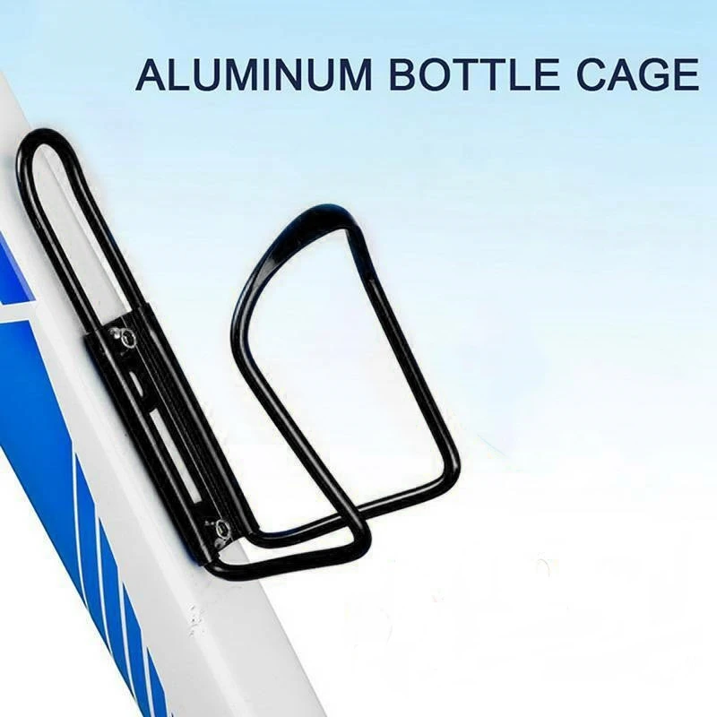 

Bicycle Drink Water Bottle Holder Cycling Sports Bike Aluminum Alloy Rack Cages