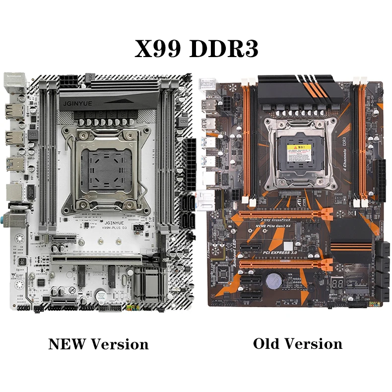 Комплект материнской платы X99 с высокой производительностью сокет LGA 2011 V3 для