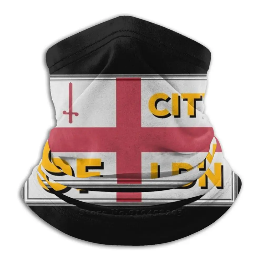 

City Of London бандана шарф-маска шеи Теплый головной убор Лондон аббревиатура Англия Георгиевский S флаг меч люблю Лондон»