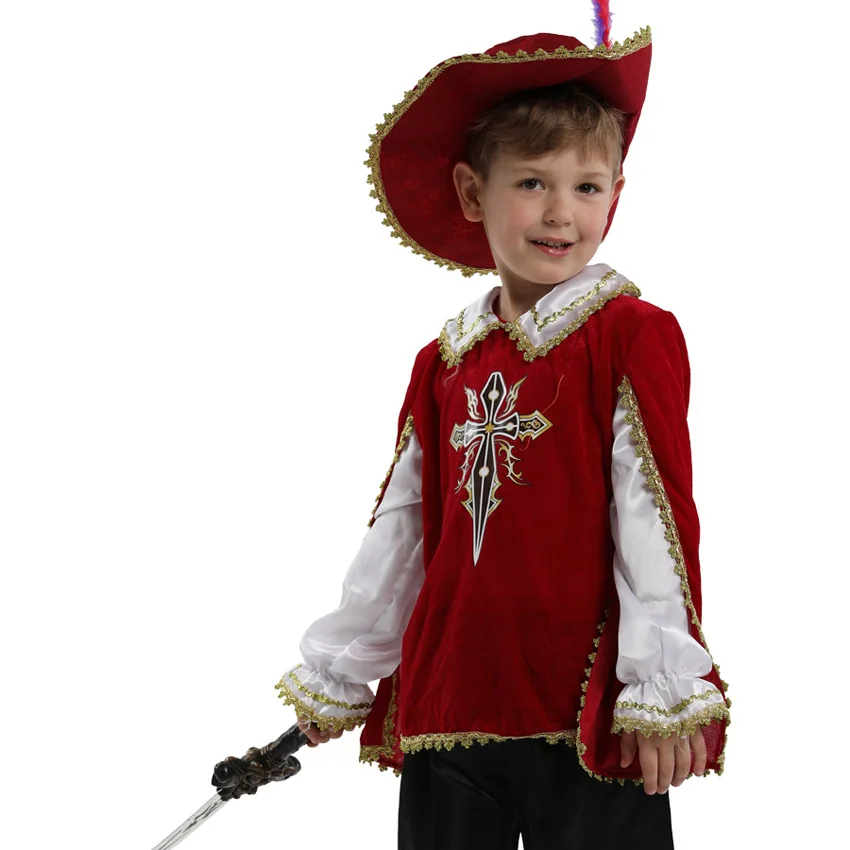 Детский маскарадный костюм для вечеринки на Хэллоуин средневековые римские