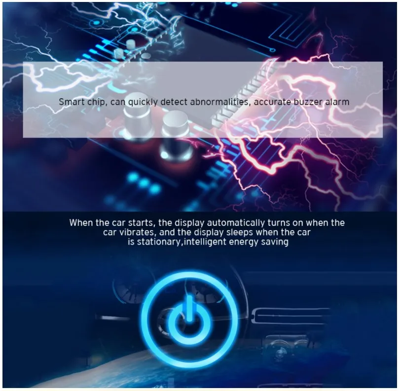 Zeepin TPMS Солнечная зарядка через usb автомобильная система контроля давления в шинах автоматическая система сигнализации с внешними/внутренними датчиками