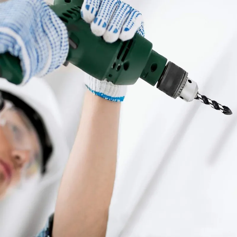 Новинка 10 шт. многофункциональные черные треугольные сверла с ручкой мрамор